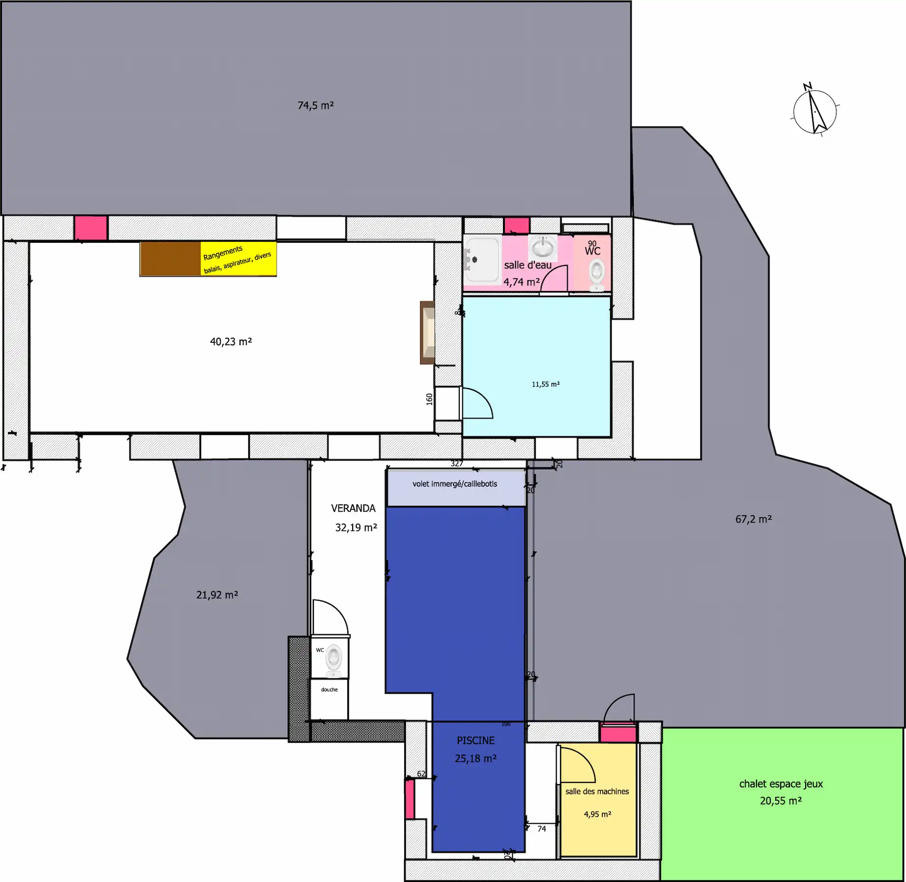 Plan Villa Saint-Samson RdC
